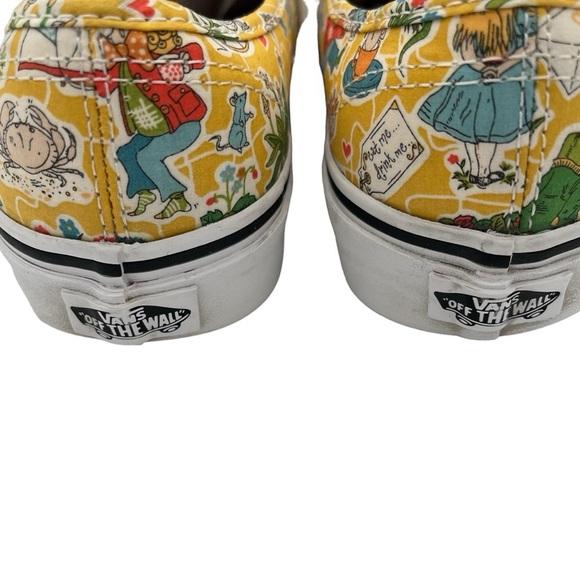Vans Liberty Alice in Wonderland Sneakers Women's Size 7 - Picture 8 of 11